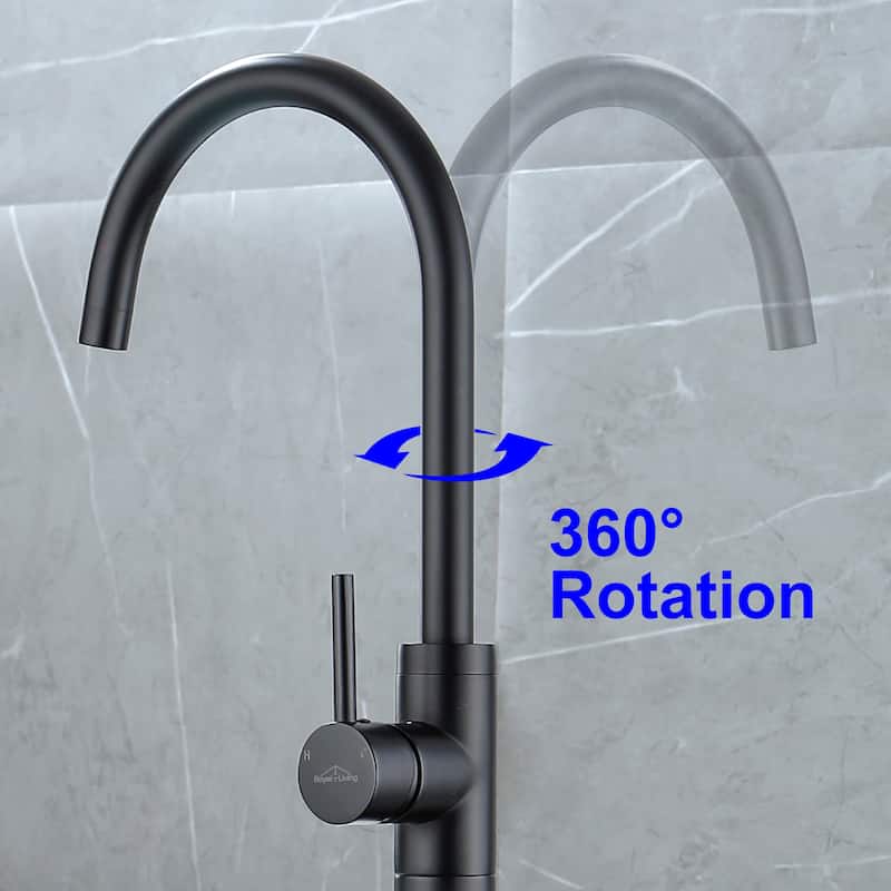 Freestanding Floor Mount 1-Handle Bath Tub Filler Faucet