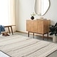 preview thumbnail 1 of 4, Chavis Scandinavian Area Rug Cream/Charcoal - 2' x 3'