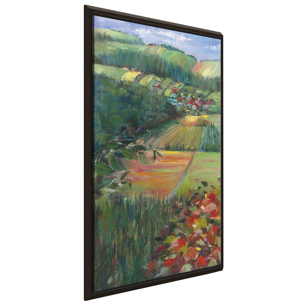 "Country Fields" Print on Floating Canvas