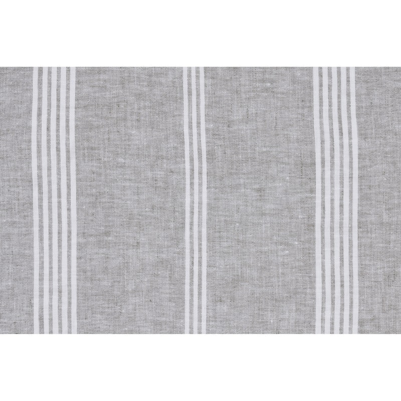 Damari Striped Throw Pillow - 20" - Gray and White