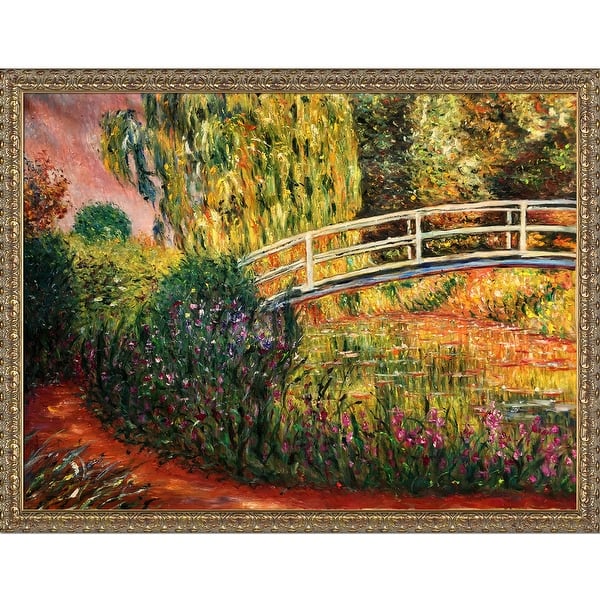 Tote Bag - Japanese Bridge - Claude Monet
