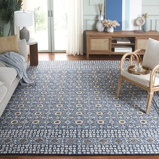 SAFAVIEH Handmade Micro-Loop Togzhan Wool Rug