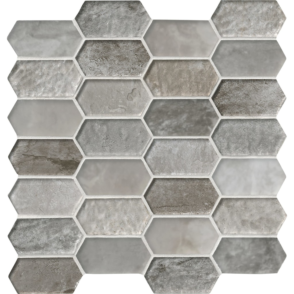 Ackland AKM-G-12X12SP-CA 12" x 12" Glass Dot-Mounted Wall Mosaic Tile