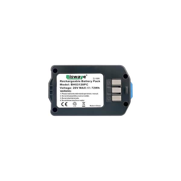 Shop 3 Biswaye Replacement Hoover Extended Runtime Lithiumlife Battery Bh03120pc Overstock 26478137