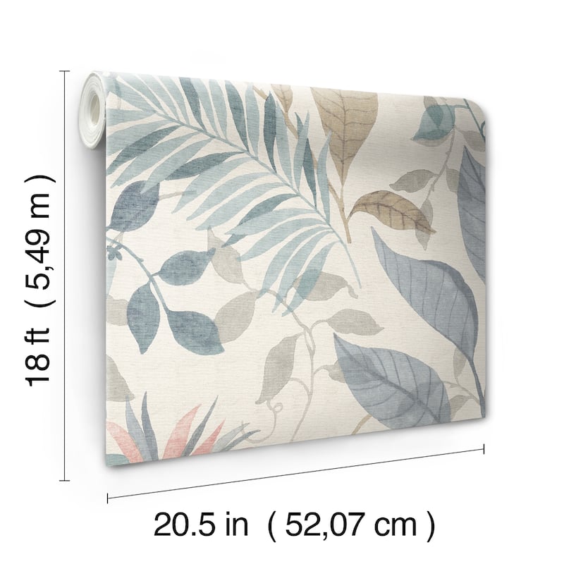 NuWallpaper Jesinda Pink Peel and Stick Wallpaper