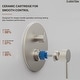preview thumbnail 35 of 40, Wall Mounted Tub Faucet with Hand Shower Tub Filler Faucet Set