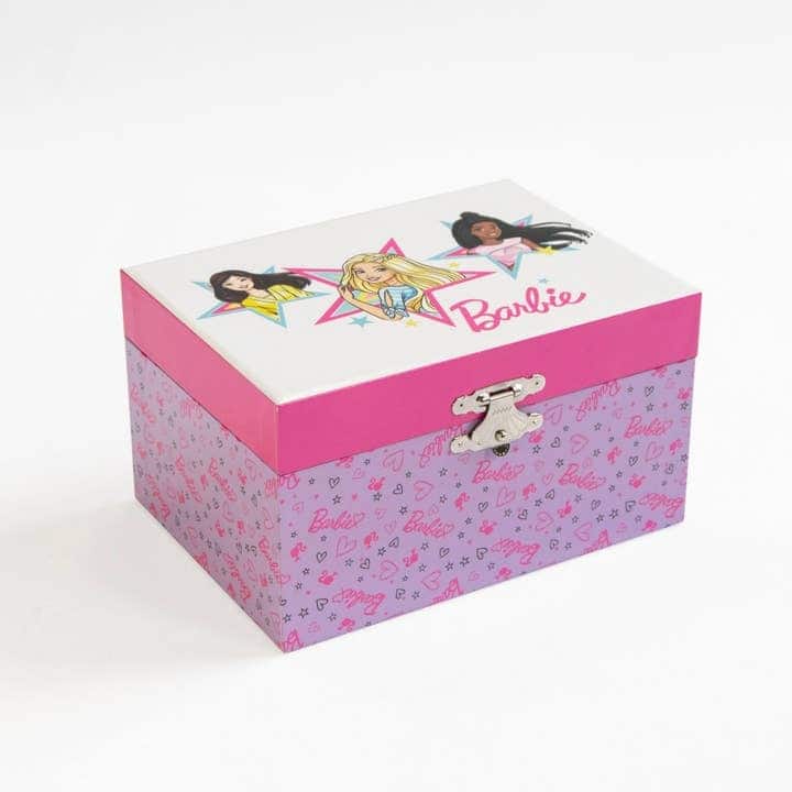 Barbie Friends Musical Ballerina Jewelry Box by Mele and Co - N/A