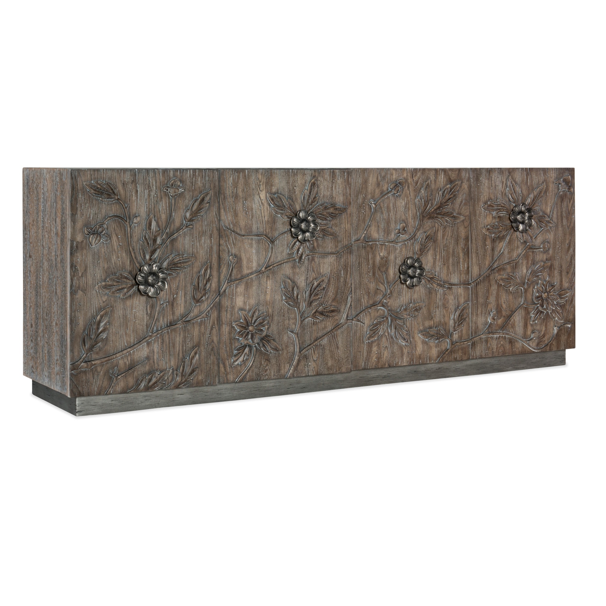Hooker Furniture 628-85103 Melange 90" Wide 2 Drawer Wood Veneer