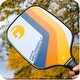 preview thumbnail 4 of 3, Gamma Neutron 5.0 Pickleball Paddle, Blue & Orange