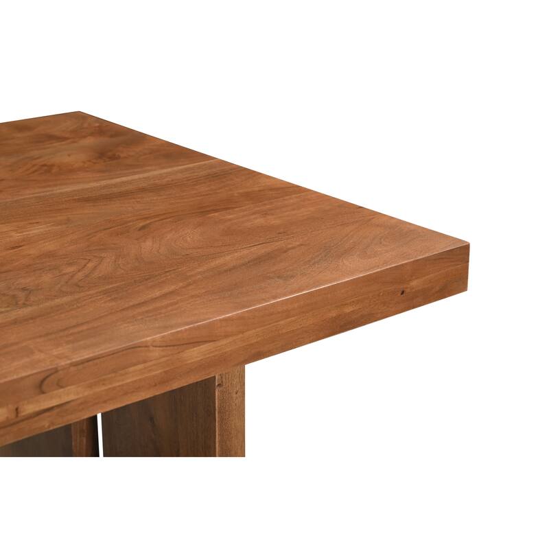 Riley Solid Wood Trestle Dining Table
