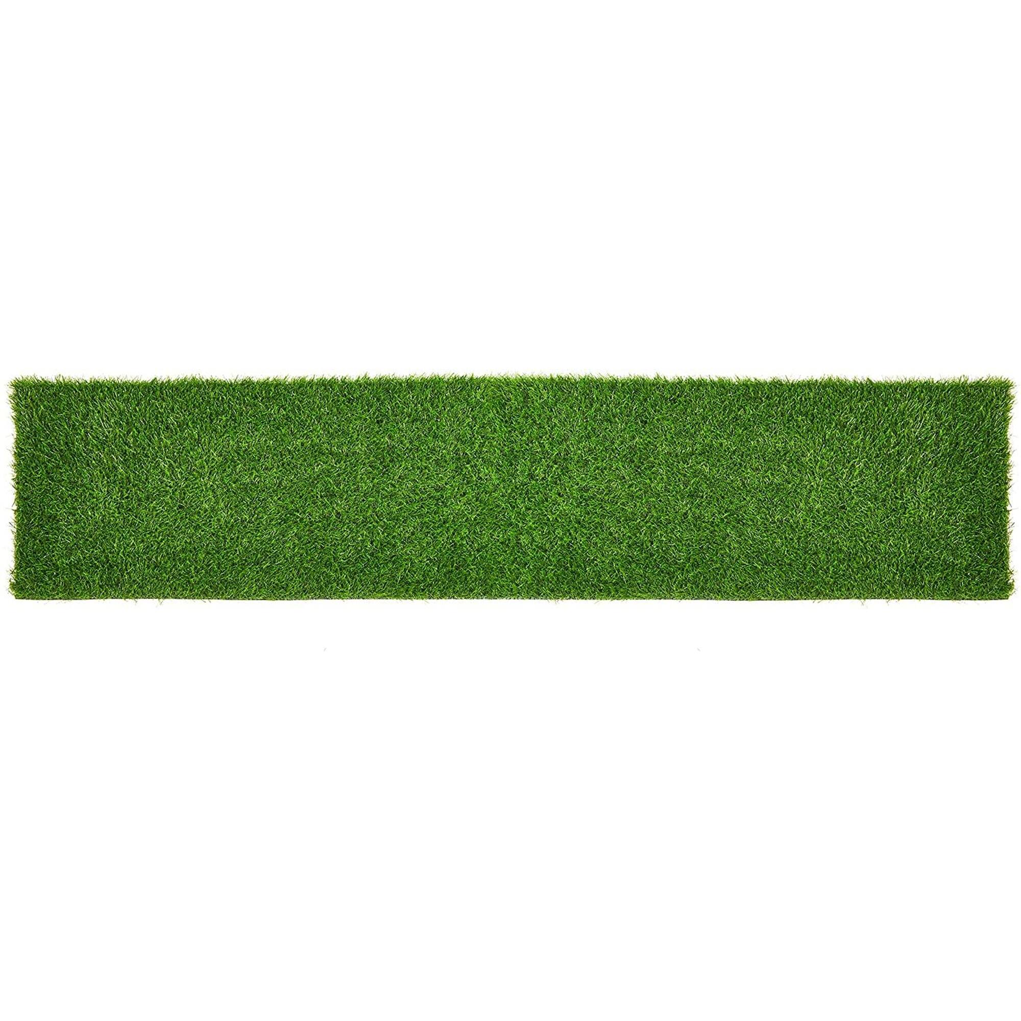 Juvale 6 Foot Synthetic Grass Table Runner for Party Decor (14 x 72