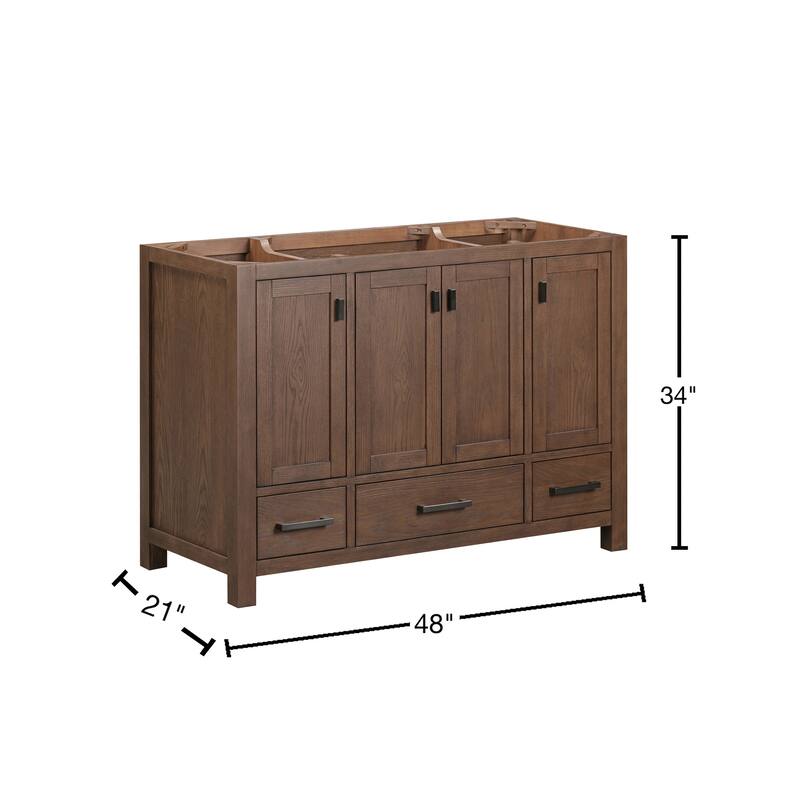 Avanity Modero 48 in. Single Bathroom Vanity Cabinet - 48"W x 21"D x 34"H