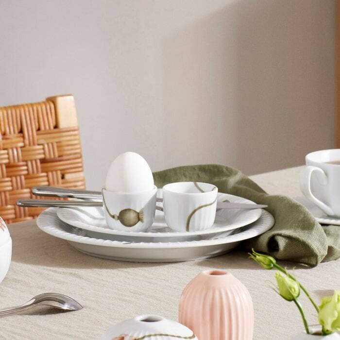Kähler Hammershøi Plate, White - Ø: 10.6"