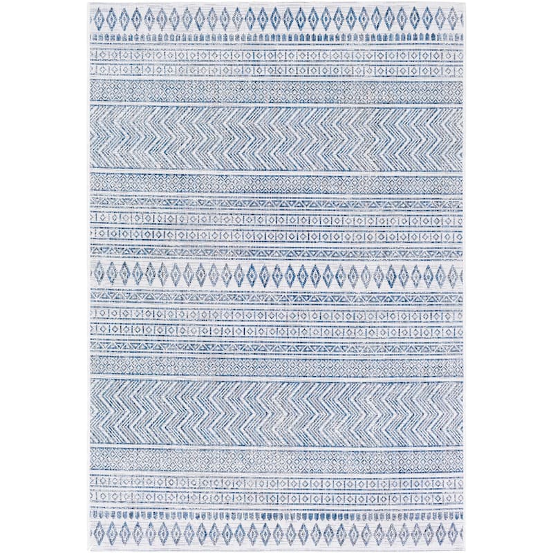 Livabliss Eagean Bohemian Tribal Outdoor Area Rug