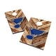 preview thumbnail 1 of 3, St. Louis Blues 2x4 NHL Cornhole Bag Toss Include Carry Case