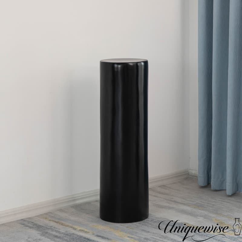 Fiberglass Pillar Column Stand -Photography Props - Stylish Cylinder Shape Versatile Pedestal, Living Room, or Dining Room Decor