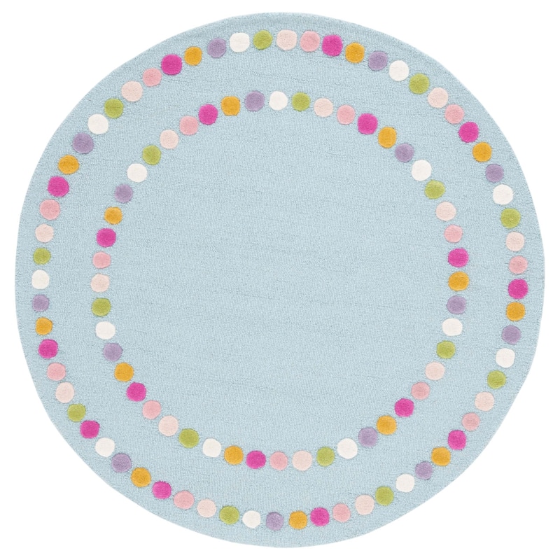 SAFAVIEH Handmade Kids Diva Dots Wool Rug