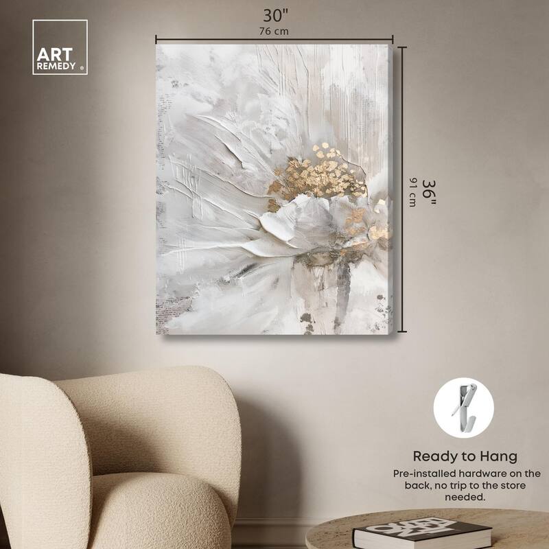 Lunar Heart (II) Canvas by Art Remedy, Gallery Wrapped