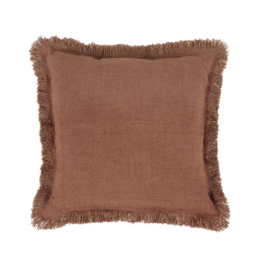 Villa by Classic Home Agatha 22" Linen Blend Throw Pillow