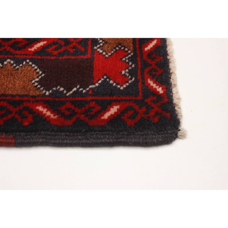 Teimani Red Rug 3'0" x 4'11" - 3'0 x 4'11