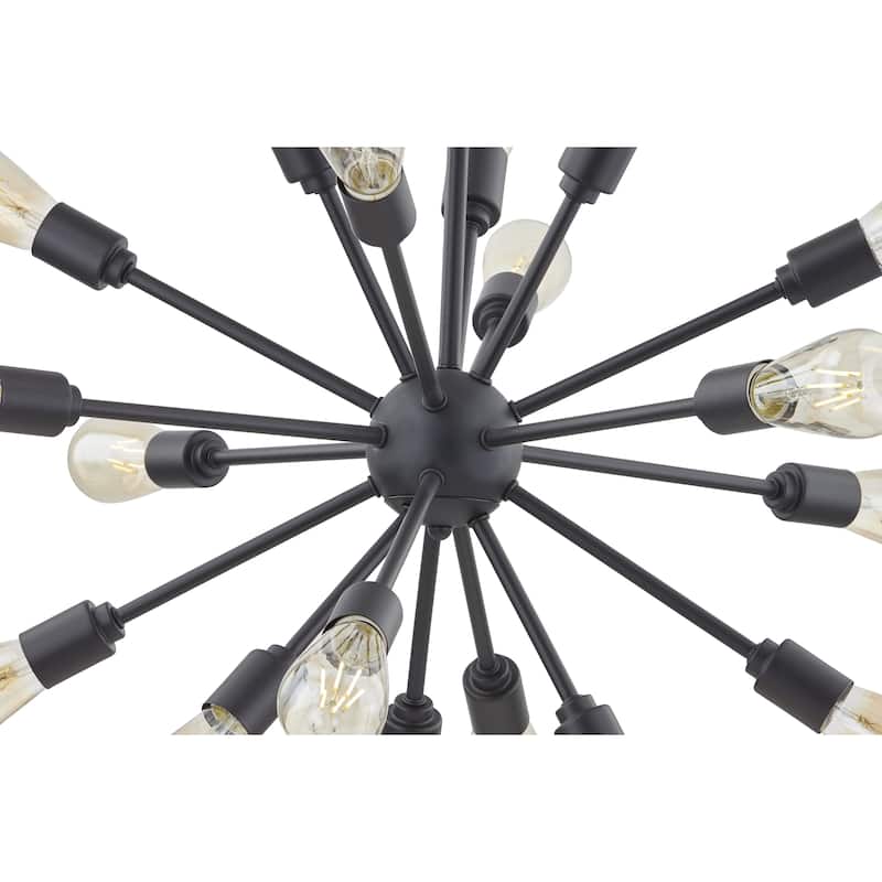 18 Light Sputnik Sphere Chandelier - 27.36"x74.45"