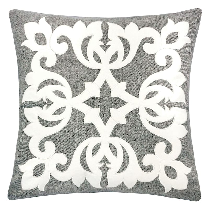 Ibrisimov Contemporary Linen Accent Pillows (Set of 2) by Gracewood Hollow