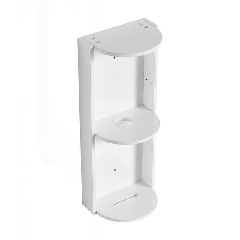 Space-Saving Bathroom Wall-Mounted Storage Rack with Versatile Design