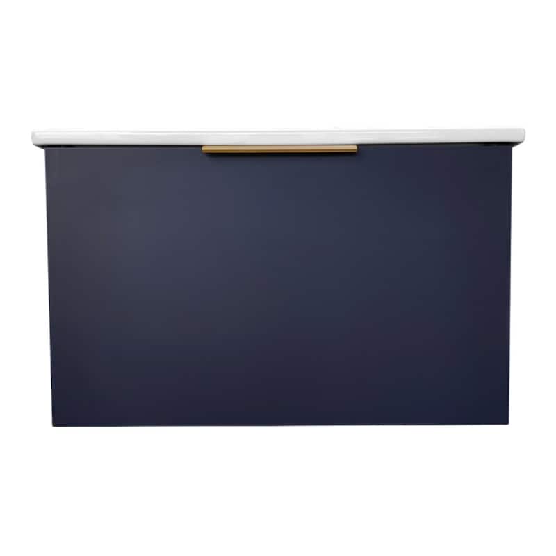 Nameeks Bodrum-2618-W Bodrum 24" Wall Mounted Single Basin Vanity Set