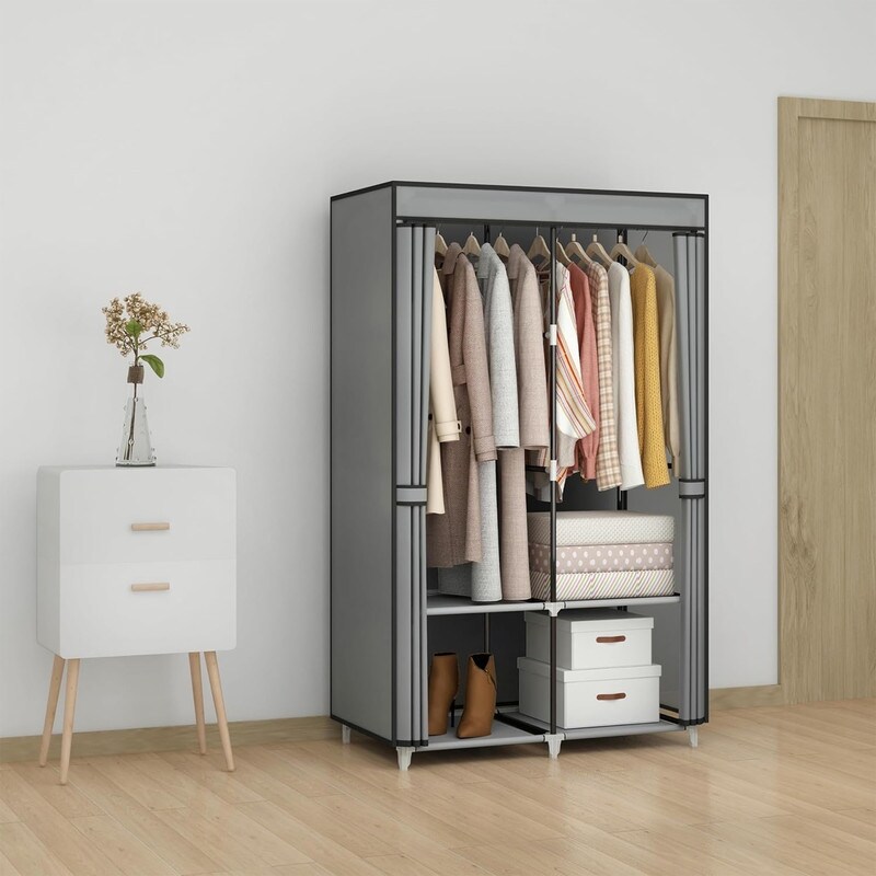 Portable wardrobe organizer sale