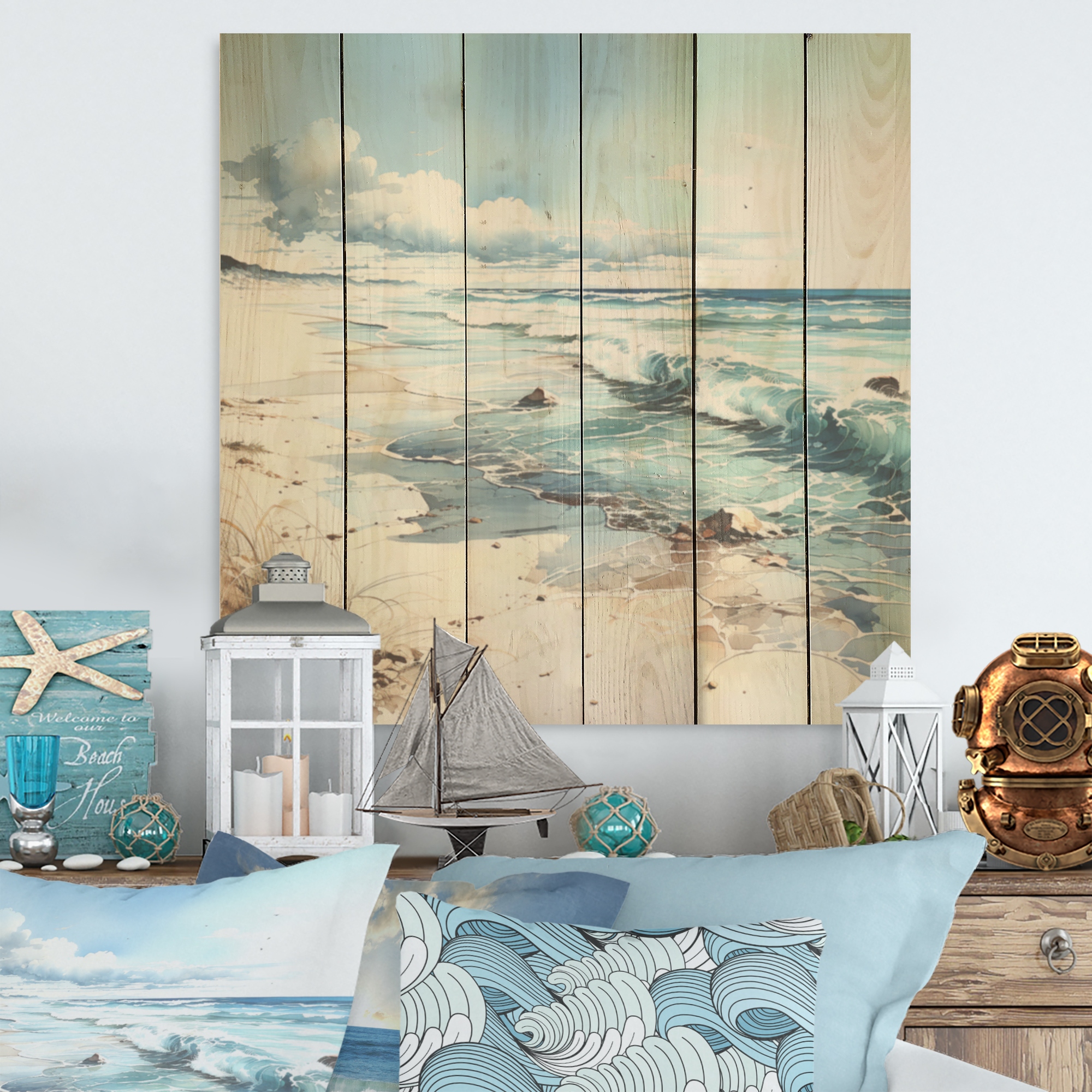 Beach Wall Accents Bed Bath Beyond