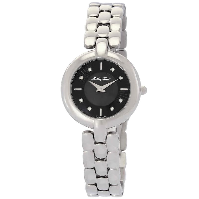 Mathey Tissot Women's Farah Black Dial Watch - D956AN - 6 (36)