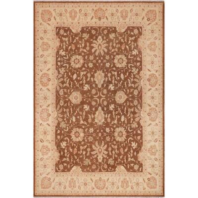 Kafkaz Sun- Faded Charolet Wool Rug- 9 ft. 4 in. x 11 ft. 10 in. - 9 ft. 4 in. x 11 ft. 10 in.