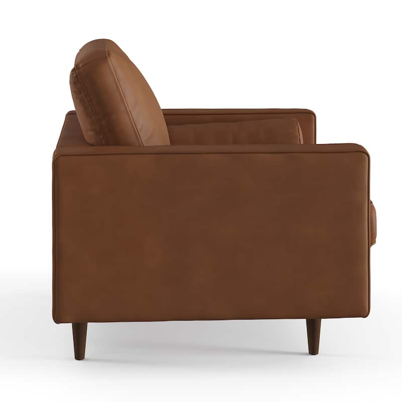 Bloomfield Upholstered Vegan Leather Arm Chair