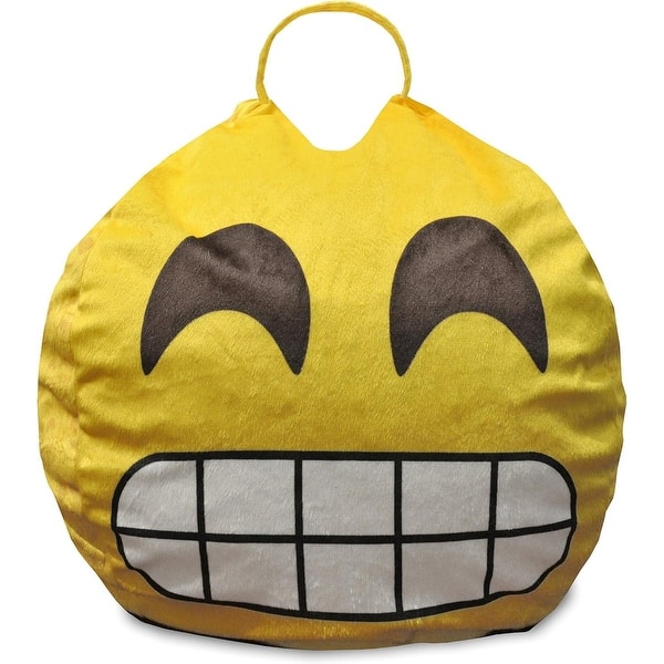 slide 2 of 2, Emoji Pals Yellow Bean Bag