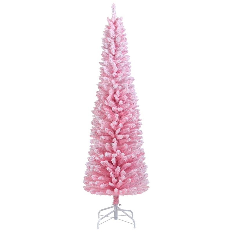 Costway 5/6 FT Artificial Christmas Tree with 328/460 Branch Tips & - See Details - 6 Foot