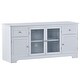 preview thumbnail 5 of 27, Rectangle TV Stand for TV up to 65in with 4 Doors
