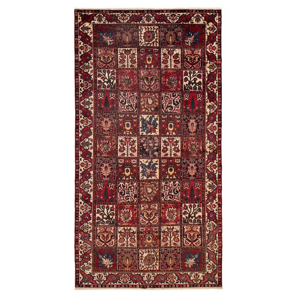 ECARPETGALLERY Hand-knotted Kayseri Red Wool Rug - 5'3 x 9'10