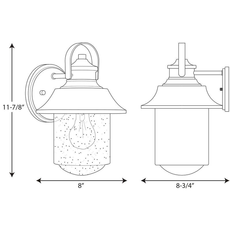 Weldon Collection One-Light Medium Wall Lantern