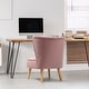 preview thumbnail 32 of 37, Costway Armless Accent Chair Modern Velvet Leisure Chair Single