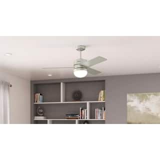 Hunter 54" WiFi Neutron Smart Ceiling Fan with LED Light Kit, Handheld Remote