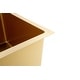 preview thumbnail 38 of 47, CB HOME Gold Kitchen Sink, 32" Rose Gold Undermount Kitchen Sink, Black Single Bowl Stainless Steel Kitchen Sink 16 Gauge