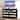 Rattan Dresser for Bedroom with LED Light and Charging Station