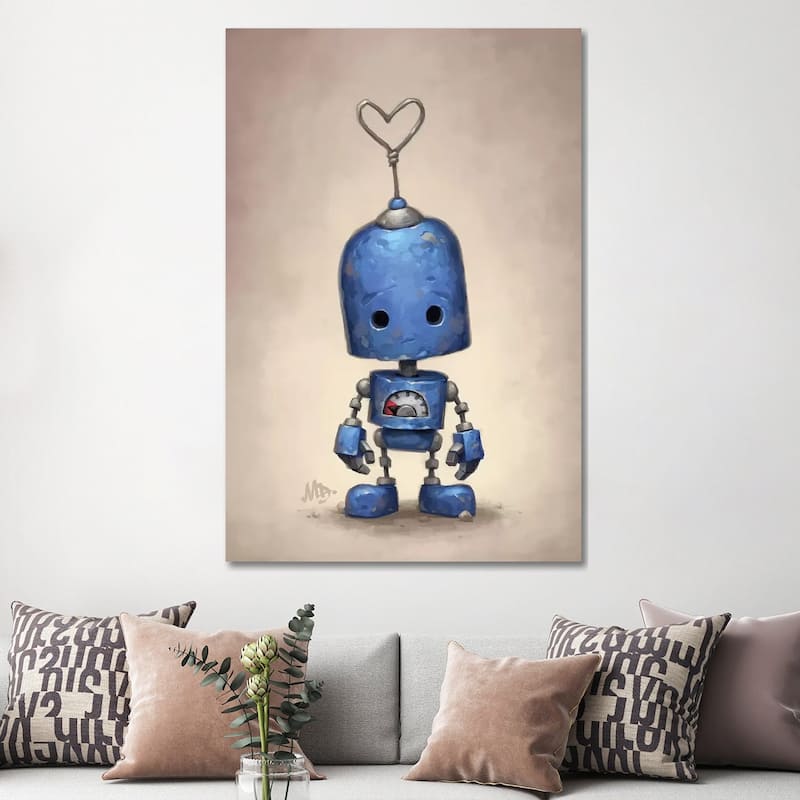 iCanvas "Blue" by Matt Dixon Canvas Print
