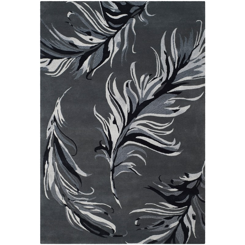 SAFAVIEH Handmade Allure Njomza Modern Floral Wool Rug