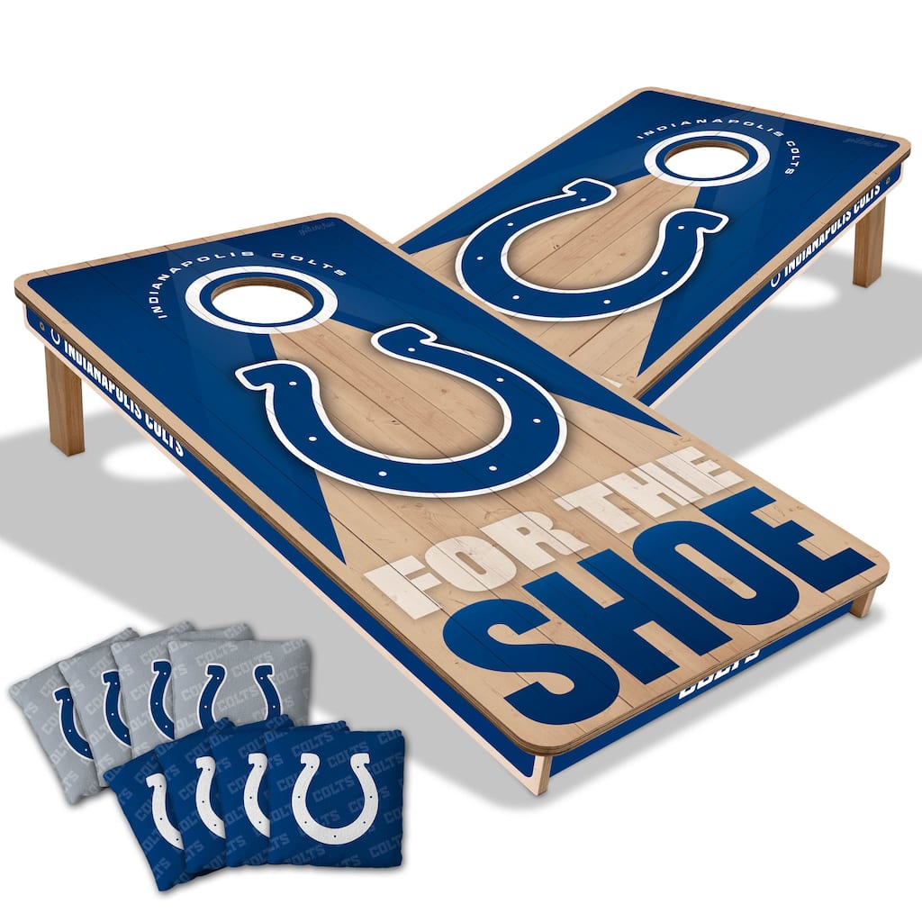 Indianapolis Colts NFL 2x4 Professional Cornhole Board Set