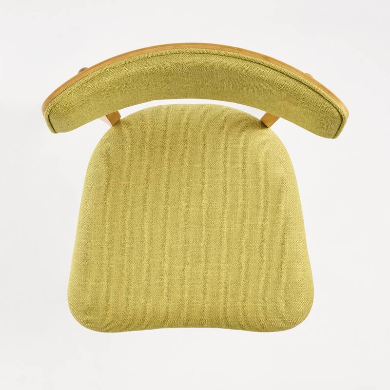 Christopher Knight Home Abrielle Mid-Century Modern Fabric Dining Chair