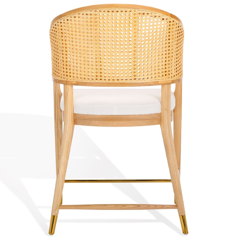 SAFAVIEH Couture Rogue Rattan 23-inch Counter Stool - 24Wx23Dx38H