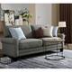 Serta Copenhagen 73" Sofa Couch for Two People, Pillowed Back Cushions and Rounded Arms, Durable Modern Upholstered Fabric