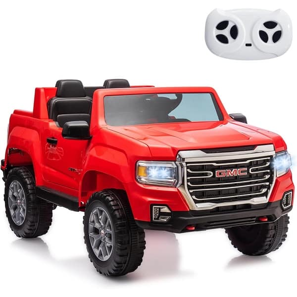 slide 2 of 21, 24V 2-Seater Ride On Truck Car Red