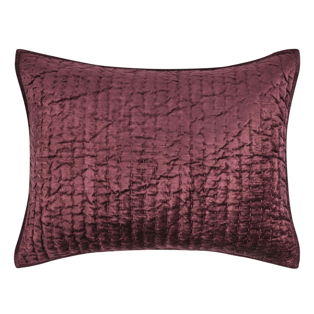 Dimitry Rayon Velvet Sham by Kosas Home